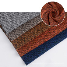 Dernière design moderne tissu coloré fait du tissu jacquard en fil twist pour les vêtements pour femmes
